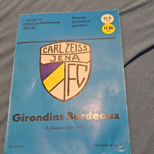 Fußballprogramm carl - fußballprogramm:, fc