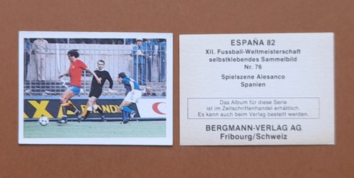 Bergmann 1982 espana 10 - 1982, ,