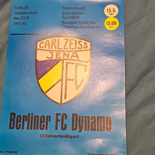 Fußballprogramm carl - fußballprogramm:, fc