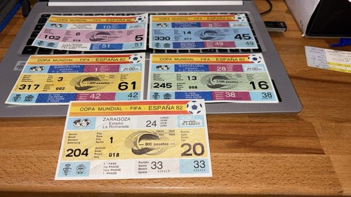 Eintrittskarten 1982 unused - 1982,