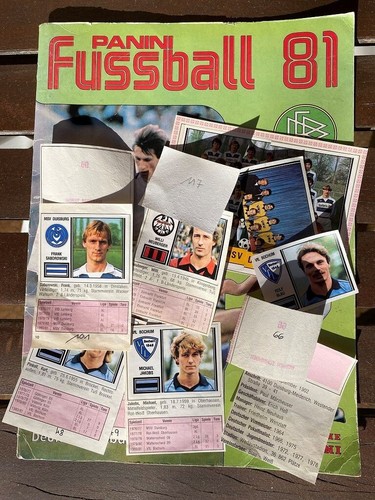 Fußball 1981 von panini - 1981,
