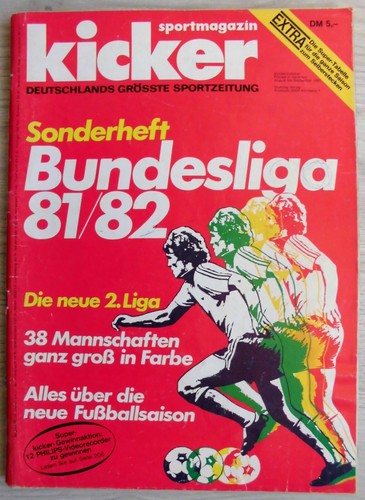 Kicker sonderheft bundesliga - kicker,