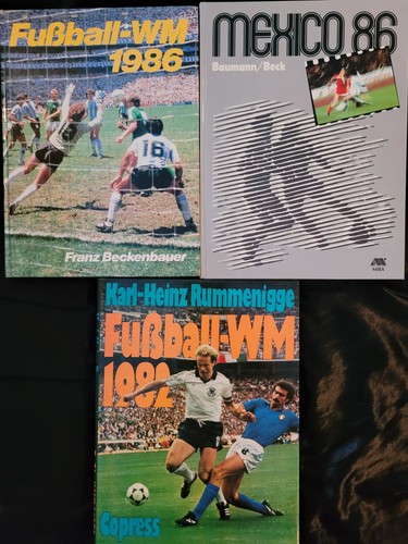 Fußballbücher 1982 2x - fußballbücher:,