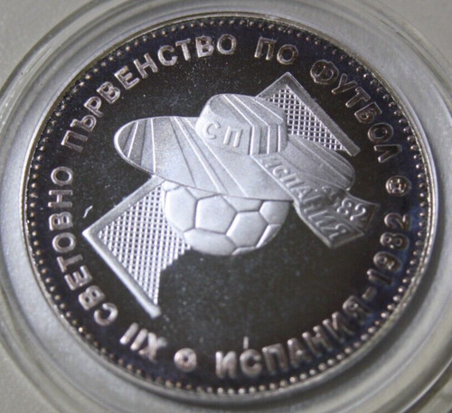 Bulgarien leva 1982 - 10, silber