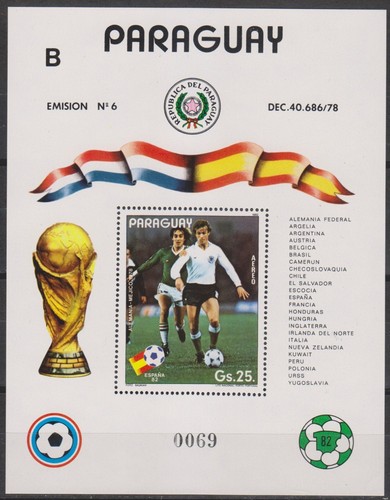 Fussball 1982 soccer - fussball-wm,