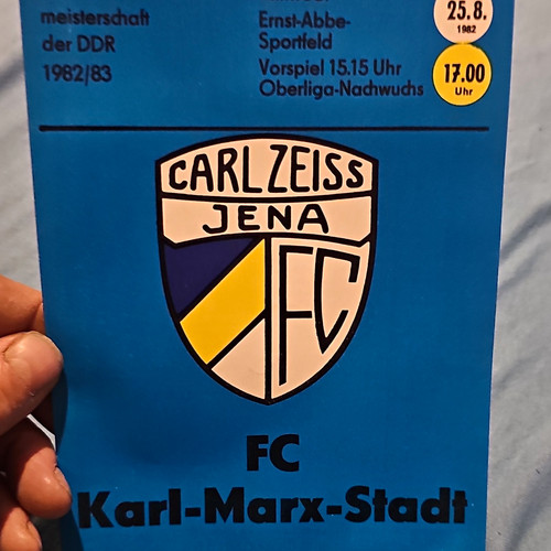 Fußballprogramm carl - fußballprogramm:, fc